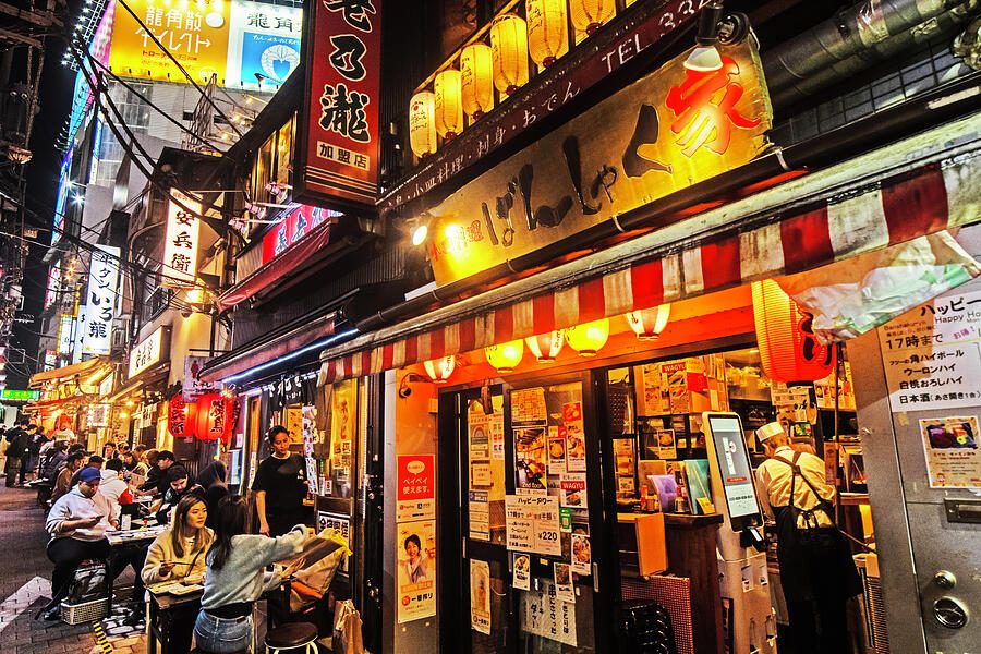 Omoide Yokocho Izakaya Night